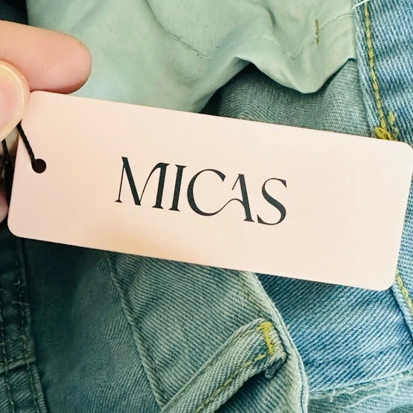 Micas Light Blue Wash Jeans - Size XL - New with Tags - Picture 14 of 15